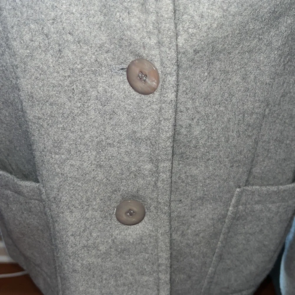 Andrea Viccaro women’s wool cashmere blend blazer jacket Size 12 - Picture 5 of 8
